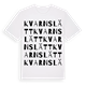 Kvarnslätt ordlek t-shirt