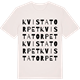 Vintage White t-shirt med Kvistatorpet ordlek t-shirt