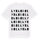 Kyrkobol ordlek t-shirt
