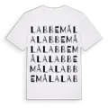 Labbemåla ordlek t-shirt