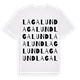 Lagalund ordlek t-shirt