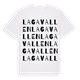Lagavallen ordlek t-shirt