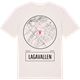 Vintage White t-shirt med Lagavallen t-shirt