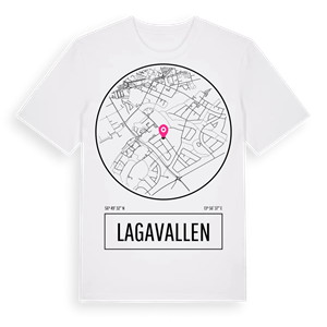 Lagavallen t-shirt – ekologisk bomull t-shirt från Pinshirt