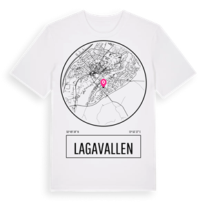 Lagavallen t-shirt – ekologisk bomull t-shirt från Pinshirt