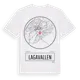White t-shirt med Lagavallen t-shirt