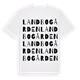 Landbogården ordlek t-shirt