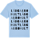 Blue Soul t-shirt med Långabrohult ordlek t-shirt