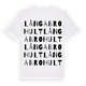 Långabrohult ordlek t-shirt