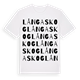Långaskog ordlek t-shirt