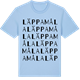 Blue Soul t-shirt med Läppamåla ordlek t-shirt