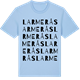 Blue Soul t-shirt med Larmerås ordlek t-shirt