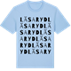 Blue Soul t-shirt med Läsaryd ordlek t-shirt