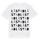 Lästad ordlek t-shirt