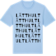 Blue Soul t-shirt med Lätthult ordlek t-shirt
