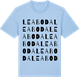 Blue Soul t-shirt med Leaboda ordlek t-shirt