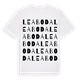 Leaboda ordlek t-shirt