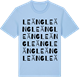 Blue Soul t-shirt med Leäng ordlek t-shirt