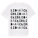 Ledabäcken ordlek t-shirt