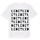 Ledet ordlek t-shirt