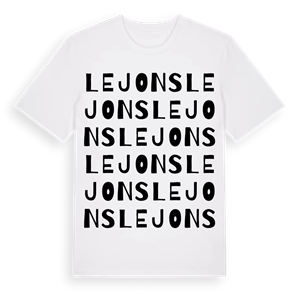 Lejons ordlek t-shirt – ekologisk bomull t-shirt från Pinshirt
