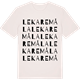 Vintage White t-shirt med Lekaremåla ordlek t-shirt