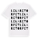 Lekaretorpet ordlek t-shirt