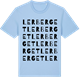 Blue Soul t-shirt med Lerberget ordlek t-shirt