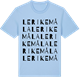 Blue Soul t-shirt med Lerikemåla ordlek t-shirt