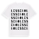 Lessebo ordlek t-shirt