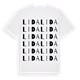 Lida ordlek t-shirt