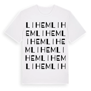 Lihem ordlek t-shirt – ekologisk bomull t-shirt från Pinshirt