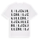 Liljekullen ordlek t-shirt