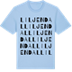Blue Soul t-shirt med Liljendal ordlek t-shirt
