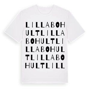 Lilla Bohult ordlek t-shirt – ekologisk bomull t-shirt från Pinshirt