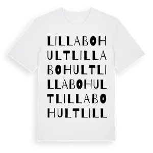 Lilla Bohult ordlek t-shirt – ekologisk bomull t-shirt från Pinshirt