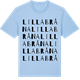 Blue Soul t-shirt med Lilla Bråna ordlek t-shirt