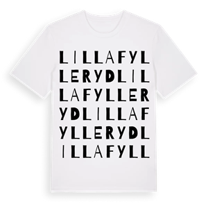 Lilla Fylleryd ordlek t-shirt – ekologisk bomull t-shirt från Pinshirt