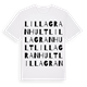 Lilla Granhult ordlek t-shirt