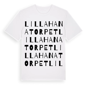 Lilla Hanatorpet ordlek t-shirt – ekologisk bomull t-shirt från Pinshirt