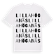 Lilla Höganäs ordlek t-shirt