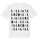 Lilla Källreda ordlek t-shirt