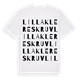 Lilla Klereskruv ordlek t-shirt