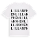 Lilla Nyhem ordlek t-shirt