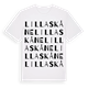 Lilla Skåne ordlek t-shirt