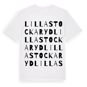 Lilla Stockaryd ordlek t-shirt – ekologisk bomull t-shirt från Pinshirt