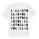 Lilla Stockaryd ordlek t-shirt