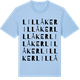 Blue Soul t-shirt med Lillåker ordlek t-shirt