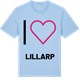 Blue Soul t-shirt med Jag älskar Lillarp t-shirt stort tryck