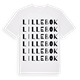 Lille Bok ordlek t-shirt